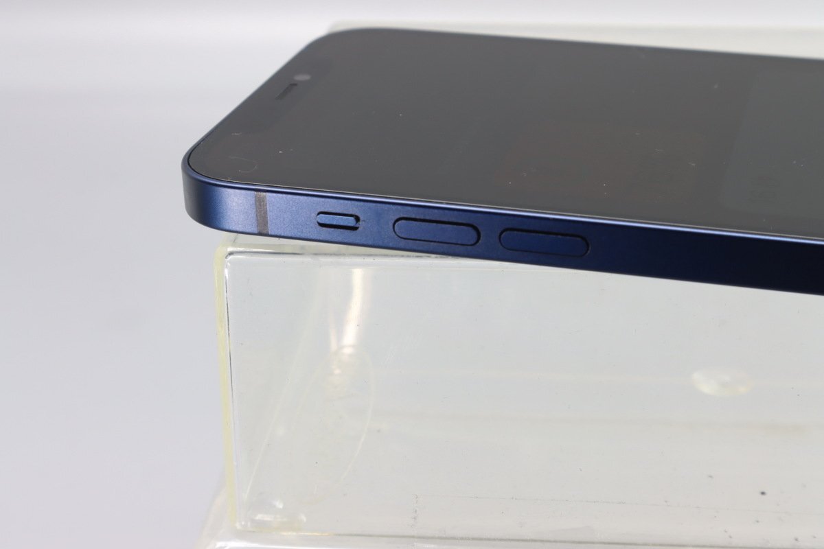 Apple iPhone12 64GB Blue A2402 MGHR3J/A バッテリ89% ■SIMフリー★Joshin7741【1円開始・送料無料】