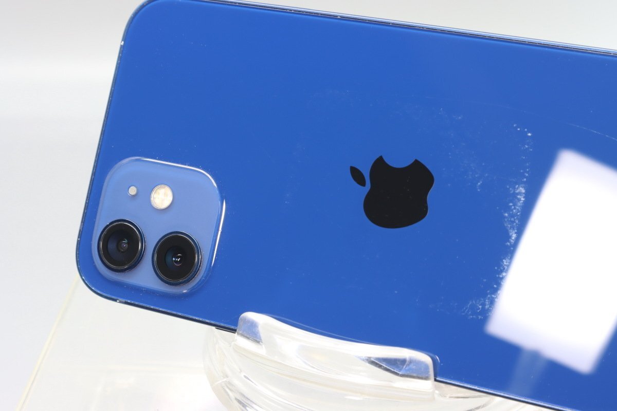 Apple iPhone12 64GB Blue A2402 MGHR3J/A バッテリ86% ■SIMフリー★Joshin1224【1円開始・送料無料】の画像6