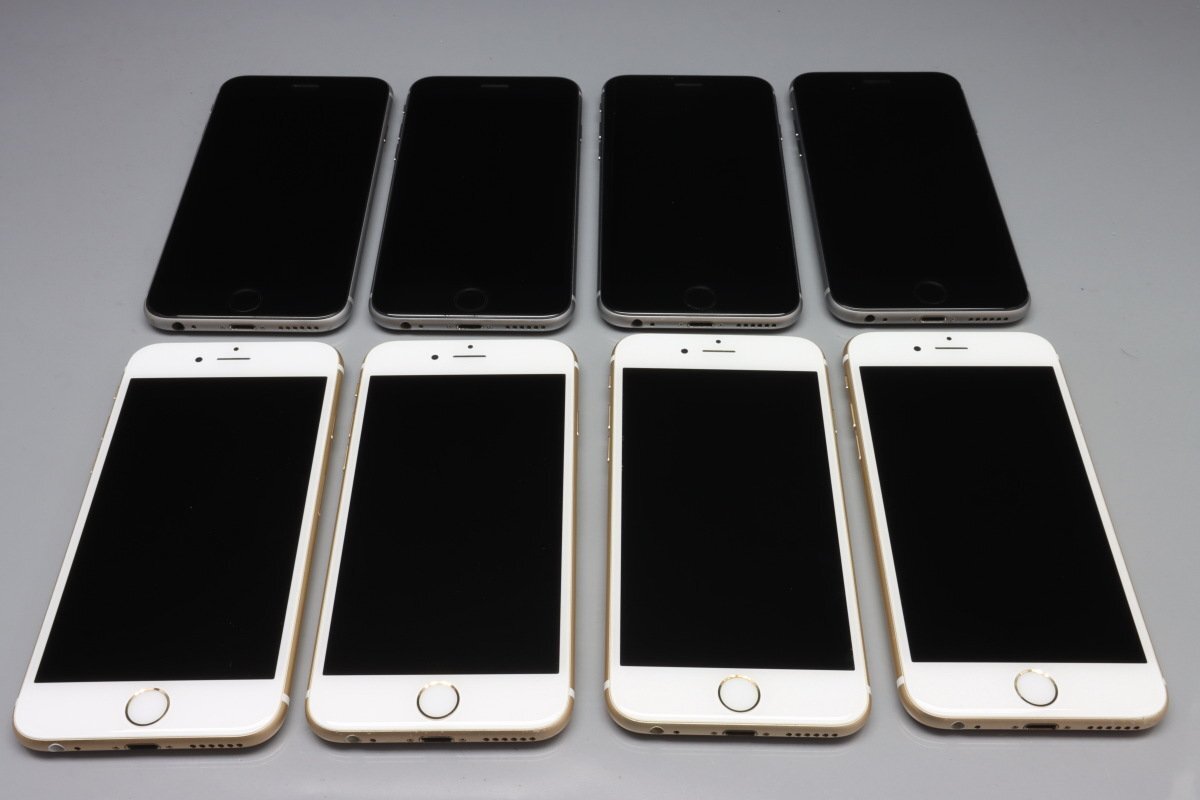 Apple iPhone6s 32GB 合計8台セット A1688 ※説明要確認 ■ドコモ★Joshin(ジャンク)3354【1円開始・送料無料】の画像2