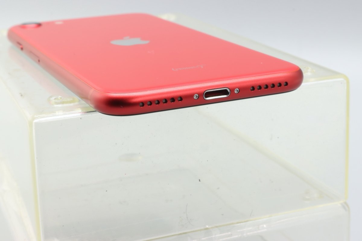 Apple iPhoneSE 128GB (第2世代) (PRODUCT)RED A2296 MXD22J/A バッテリ83% ■SIMフリー★Joshin0396【1円開始・送料無料】の画像6