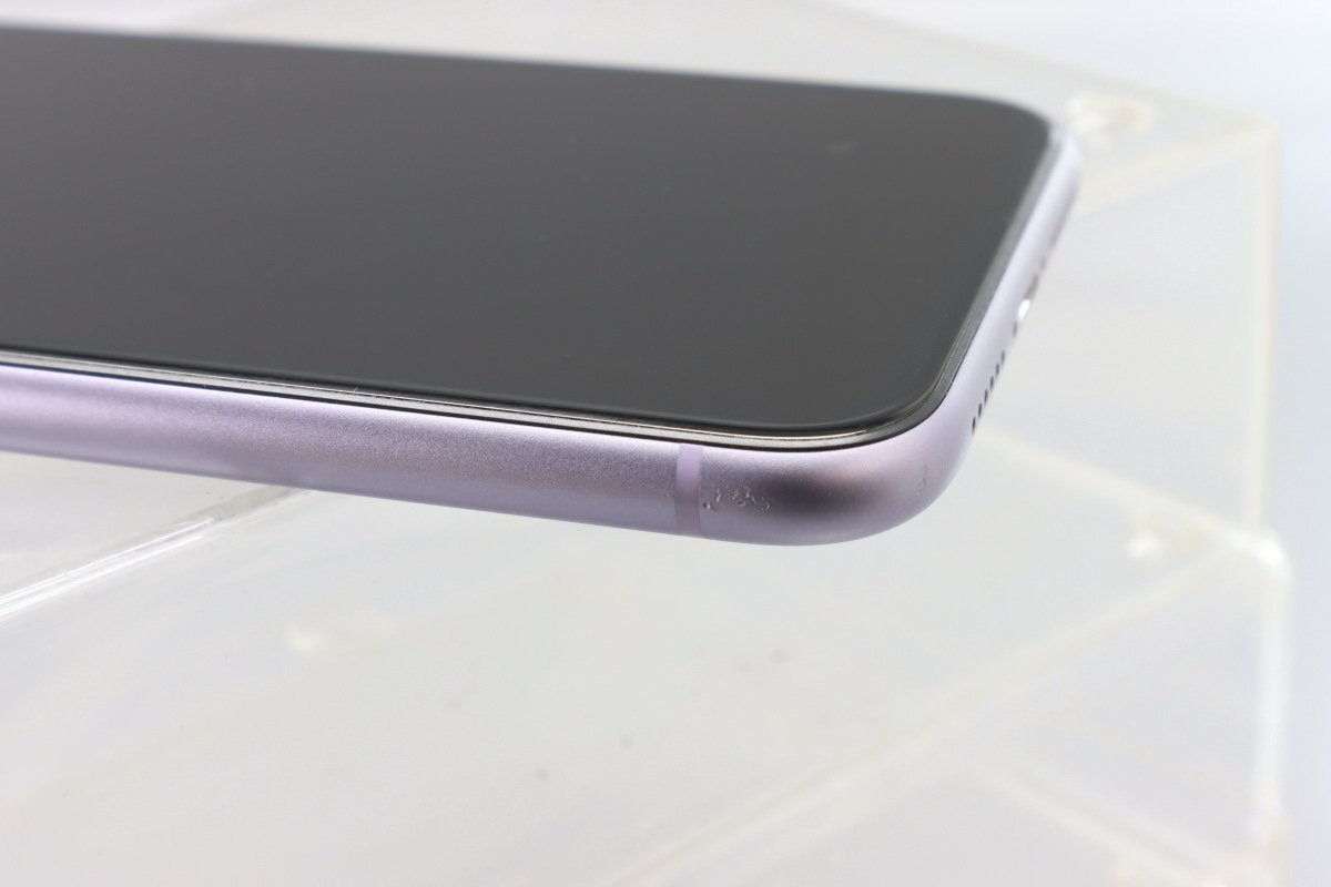 Apple iPhone11 256GB Purple A2221 MWMC2J/A バッテリ73% ■SIMフリー★Joshin0168【1円開始・送料無料】_画像7