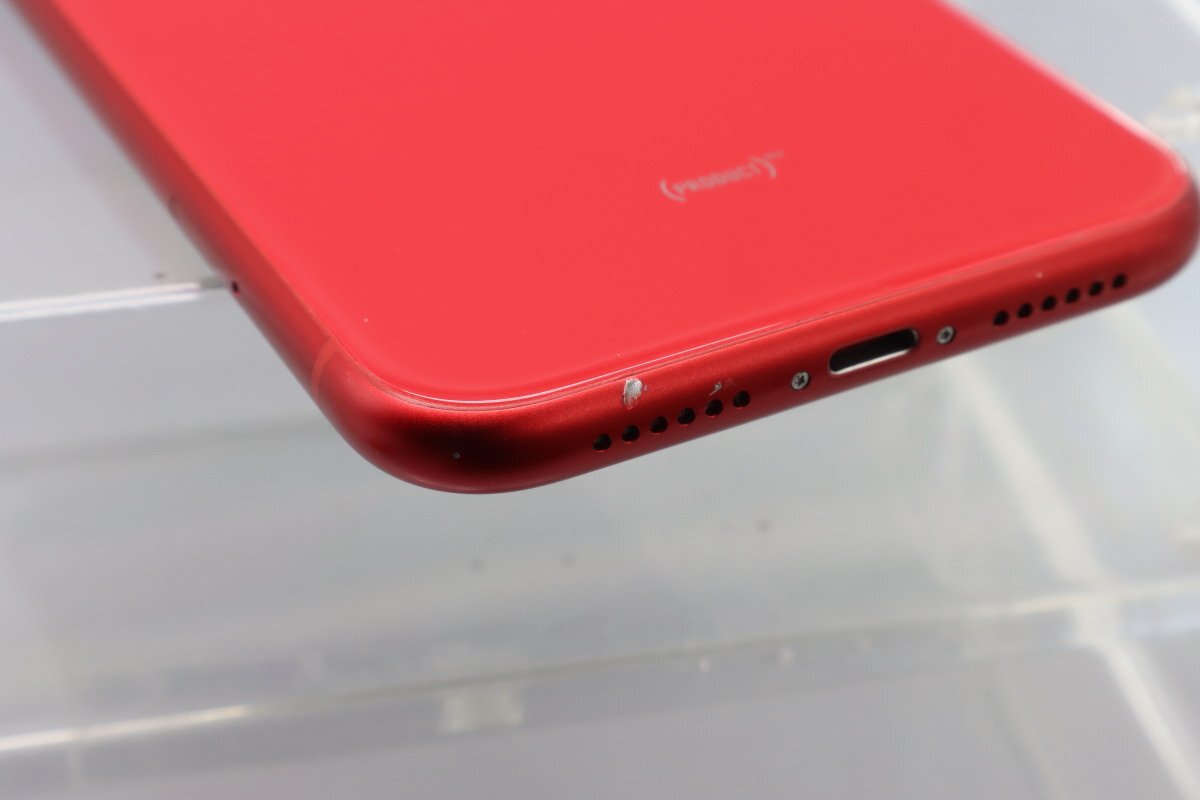 Apple iPhone11 64GB (PRODUCT)RED A2221 MWLV2J/A バッテリ76% ■SIMフリー★Joshin4967【1円開始・送料無料】の画像6