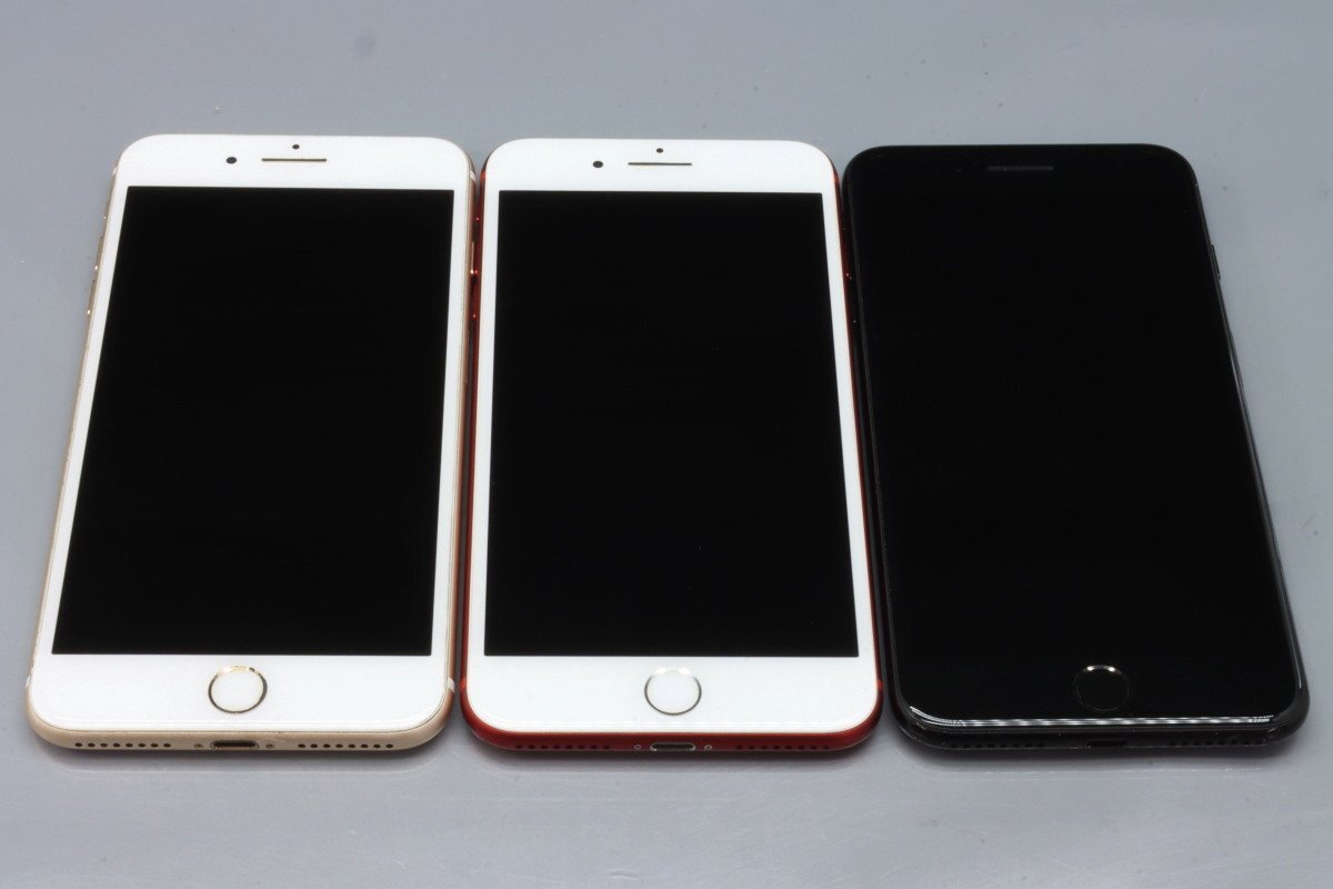 Apple iPhone7 Plus 3台セット ※説明要確認 ■au★Joshin(ジャンク)7786【1円開始・送料無料】の画像2