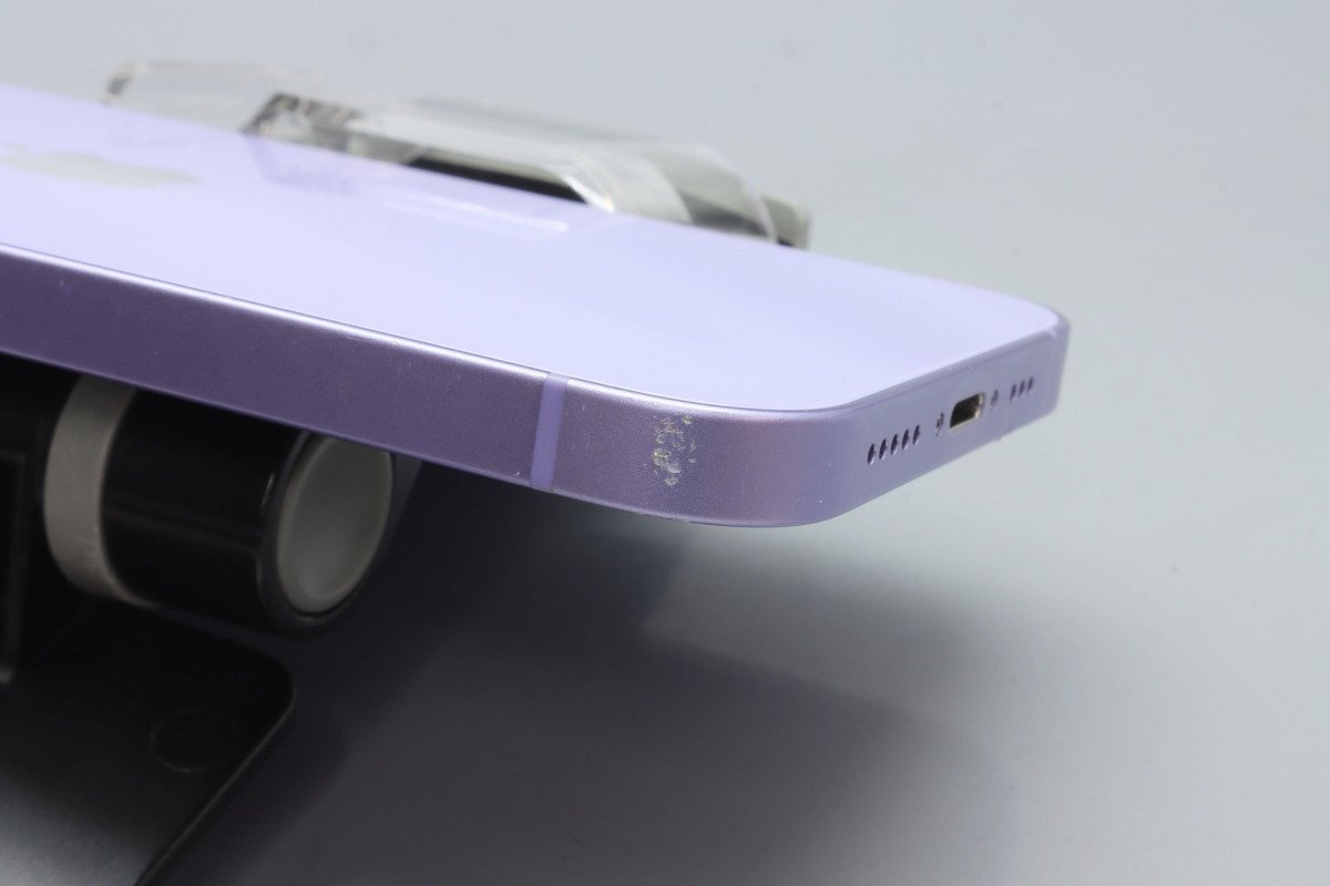 Apple iPhone12 64GB Purple A2402 MJNH3J/A バッテリ83% ■au★Joshin8741【1円開始・送料無料】_画像8