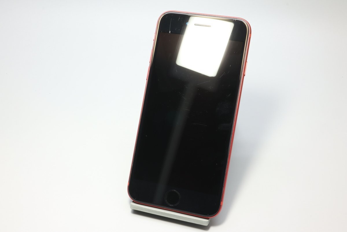 Apple iPhoneSE 128GB (第2世代) (PRODUCT)RED A2296 MHGV3J/A バッテリ91% ■SIMフリー★Joshin9474【1円開始・送料無料】の画像9