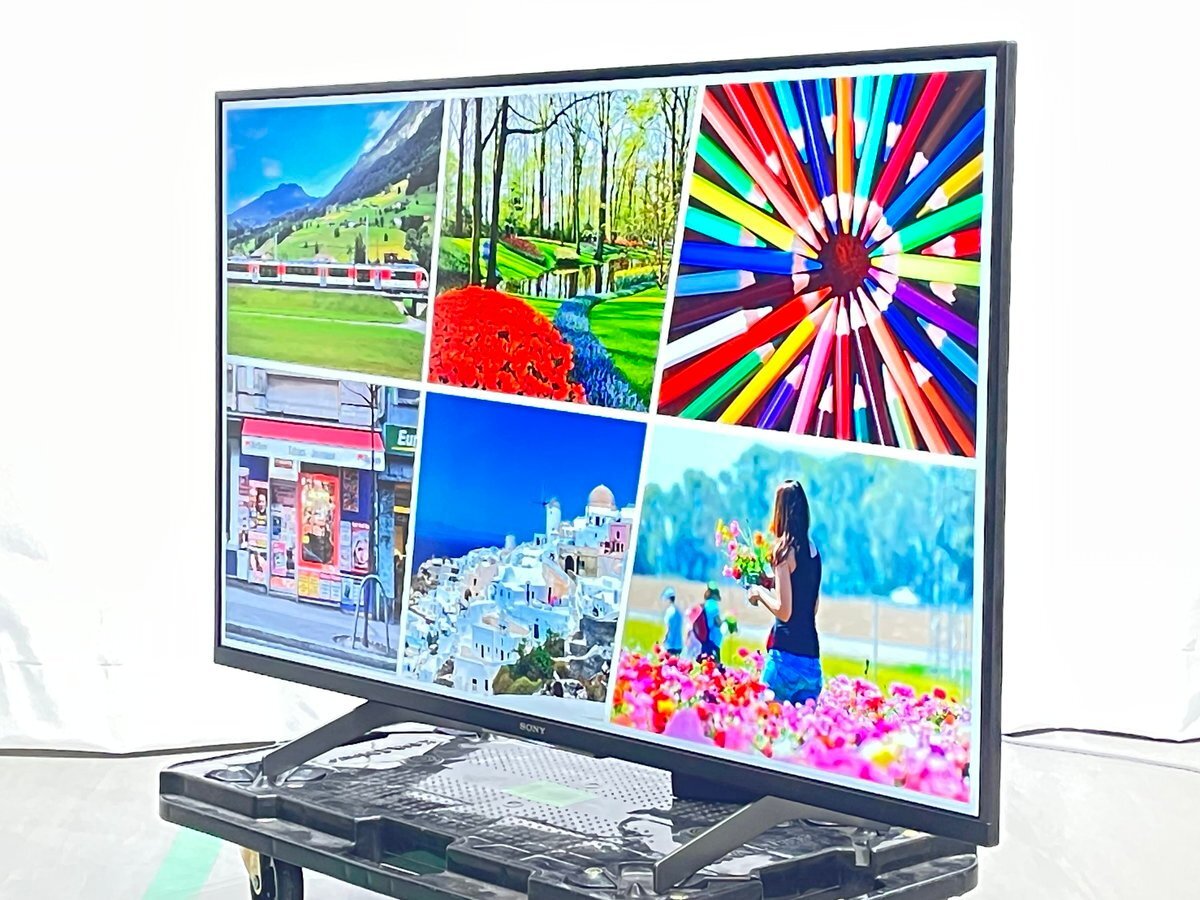 43インチ液晶4Kテレビ SONY KJ-43X8500H(2020年製造)HDR/倍速駆動/Net動画 ■ソニー BRAVIA★Joshin5487●1円開始・直接引渡可の画像3