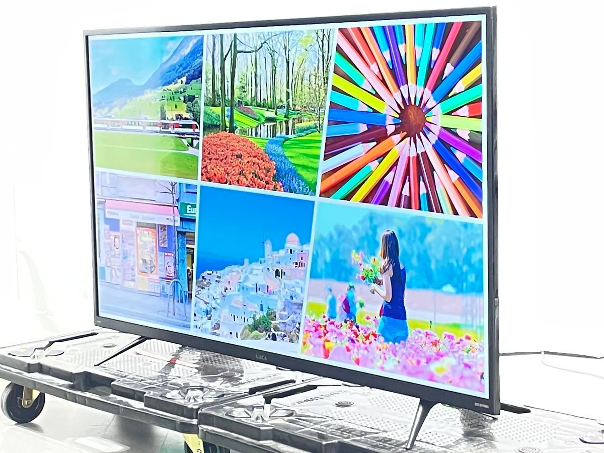 43インチ液晶4Kテレビ IRIS OHYAMA 43XUB30 (2020年製造)HDR/ ■アイリスオーヤマ ★Joshin4387●1円開始・直接引渡可の画像3