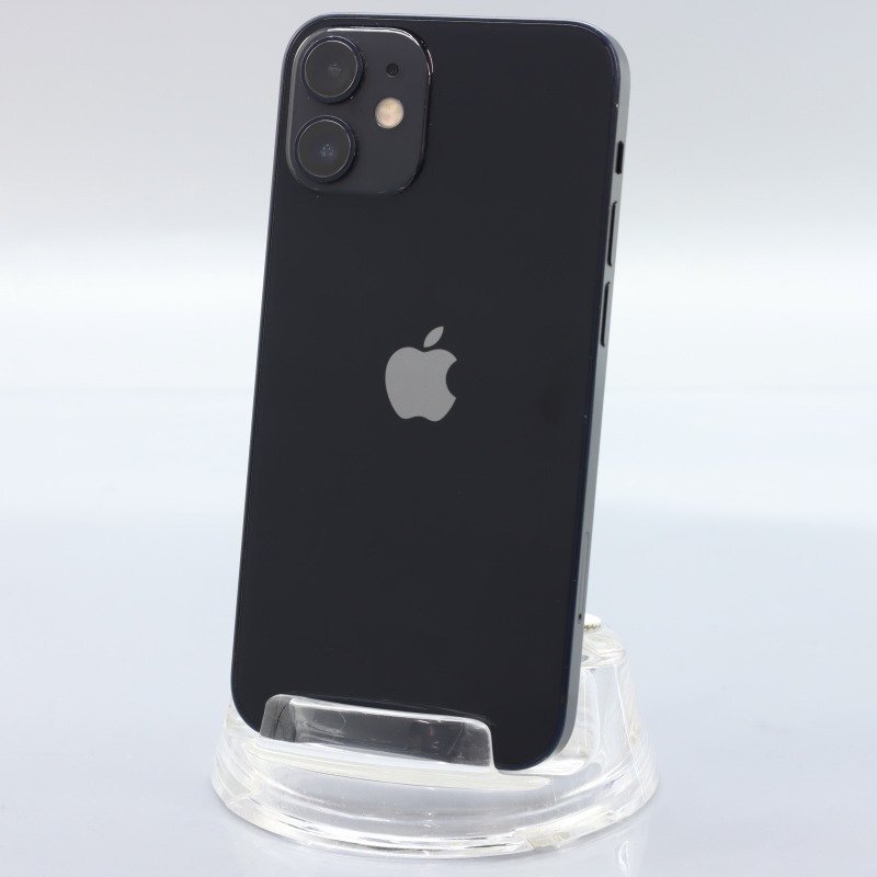 Apple iPhone12 mini 256GB Black A2398 MGDR3J/A バッテリ78% ■SIMフリー★Joshin9600【1円開始・送料無料】