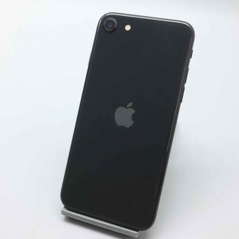 Apple iPhoneSE 128GB (第2世代) Black A2296 MHGT3J/A バッテリ81% ■SIMフリー★Joshin6489【1円開始・送料無料】の画像1
