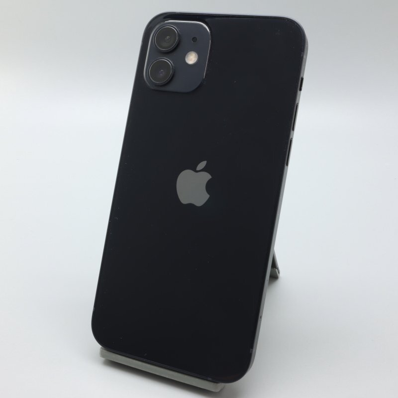 Apple iPhone12 64GB Black A2402 MGHN3J/A バッテリ95% ■SIMフリー★Joshin7000【1円開始・送料無料】の画像1