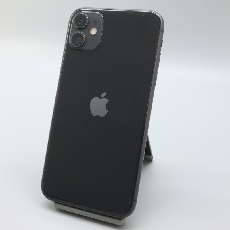 Apple iPhone11 256GB Black A2221 MWM72J/A バッテリ73% ■SIMフリー★Joshin6097【1円開始・送料無料】の画像1