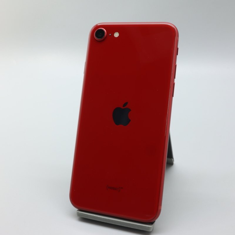 Apple iPhoneSE 64GB (第3世代) (PRODUCT)RED A2782 MMYE3J/A バッテリ94% ■SIMフリー★Joshin7887【1円開始・送料無料】の画像1