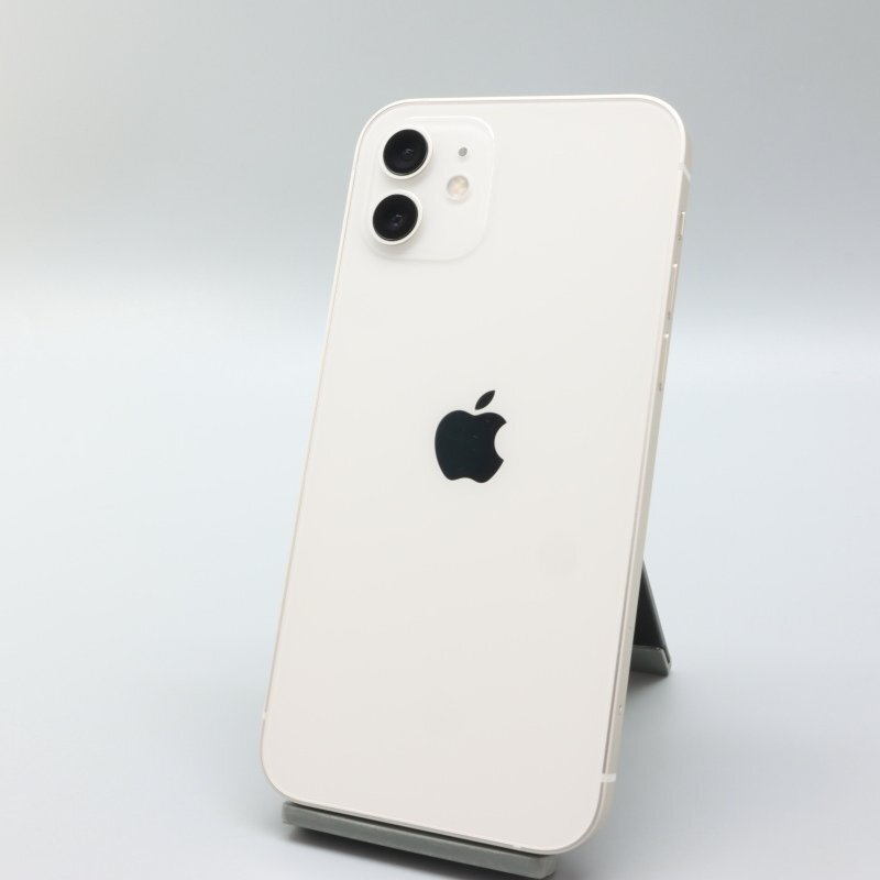 Apple iPhone12 64GB White A2402 MGHP3J/A バッテリ85% ■SIMフリー★Joshin8525【1円開始・送料無料】の画像1