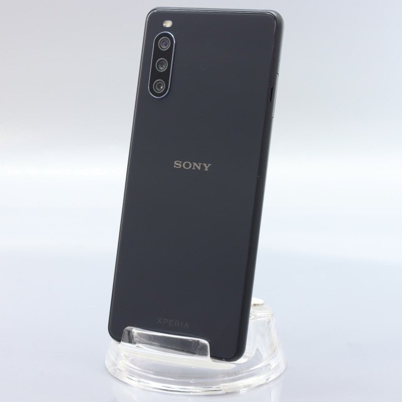 Sony Mobile Xperia 10 III SOG04 ブラック ■au★Joshin4506【1円開始・送料無料】の画像1