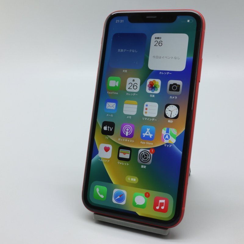 Apple iPhone11 128GB (PRODUCT)RED A2221 MWM32J/A バッテリ78% ■ソフトバンク★Joshin2994【1円開始・送料無料】_画像2