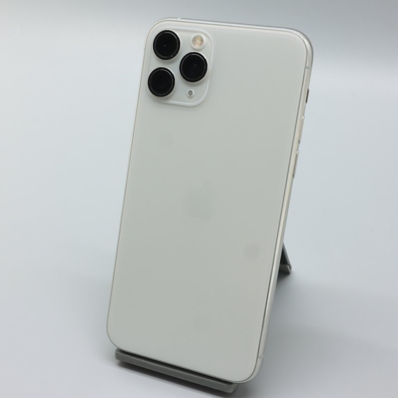 Apple iPhone11 Pro 64GB Silver A2215 MWC32J/A バッテリ75% ■SIMフリー★Joshin9469【1円開始・送料無料】の画像1