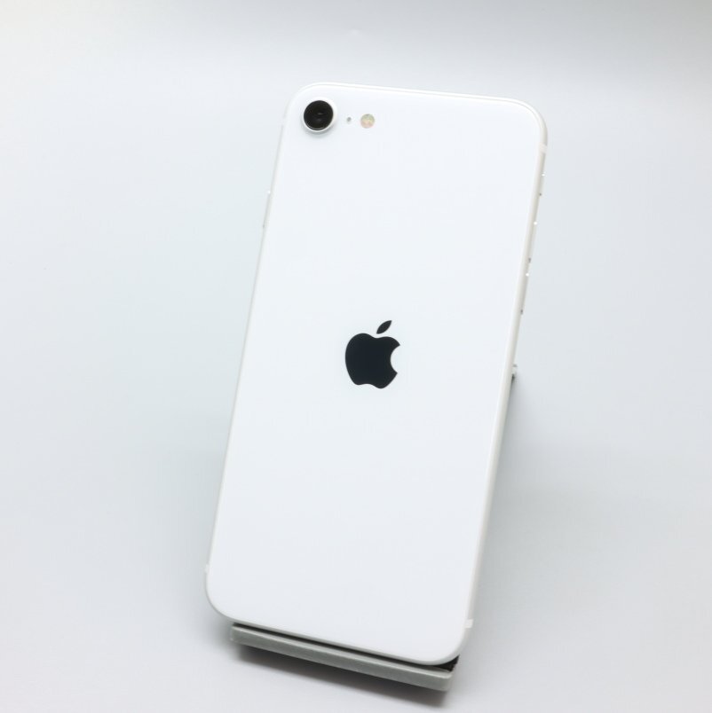 Apple iPhoneSE 64GB (第2世代) White A2296 MHGQ3J/A バッテリ87% ■SIMフリー★Joshin7190【1円開始・送料無料】の画像1
