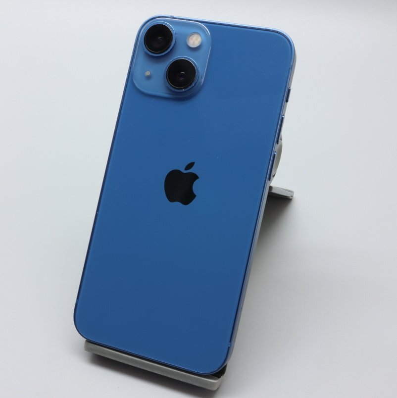Apple iPhone13 mini 256GB Blue A2626 MLNM3J/A バッテリ85% ■SIMフリー★Joshin6432【1円開始・送料無料】の画像1