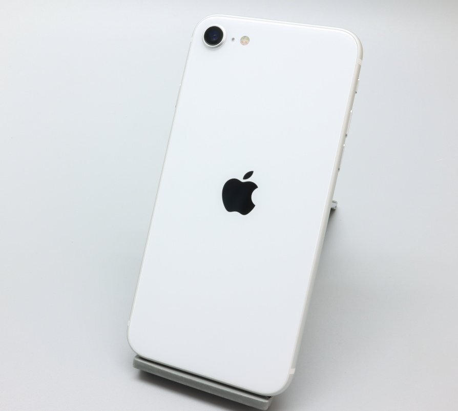 Apple iPhoneSE 64GB (第2世代) White A2296 MHGQ3J/A バッテリ85% ■SIMフリー★Joshin6716【1円開始・送料無料】の画像1
