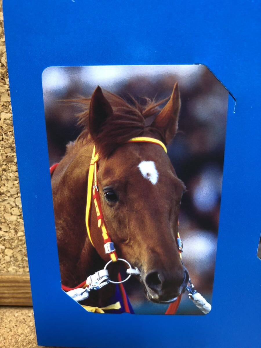  glass wonder * telephone card * horse racing *50 frequency 2 sheets 1000 jpy minute * cardboard attaching * telephone card * telephone card 