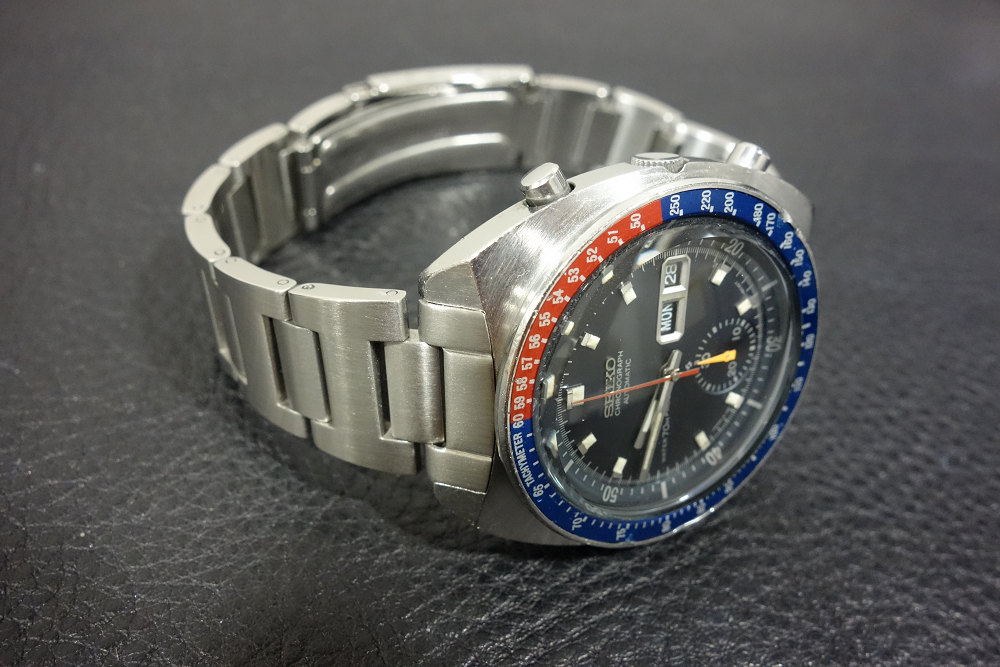 SEIKO Speed Timer 5Sports BRACELET 6139 ペプシ コーク用 STAINLESS 新品 社外品 VINTAGE CHRONOGRAPH BRACELET ベルト の画像10