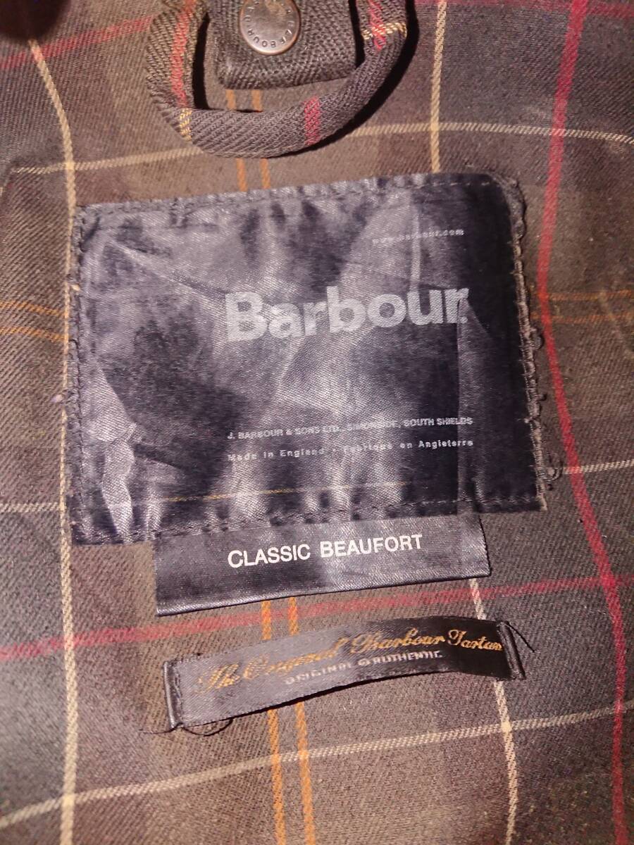 Barbour Classic Beaufort バーブァー クラシックモデル イギリス製オイルドジャケット ヴィンテージ服_画像4