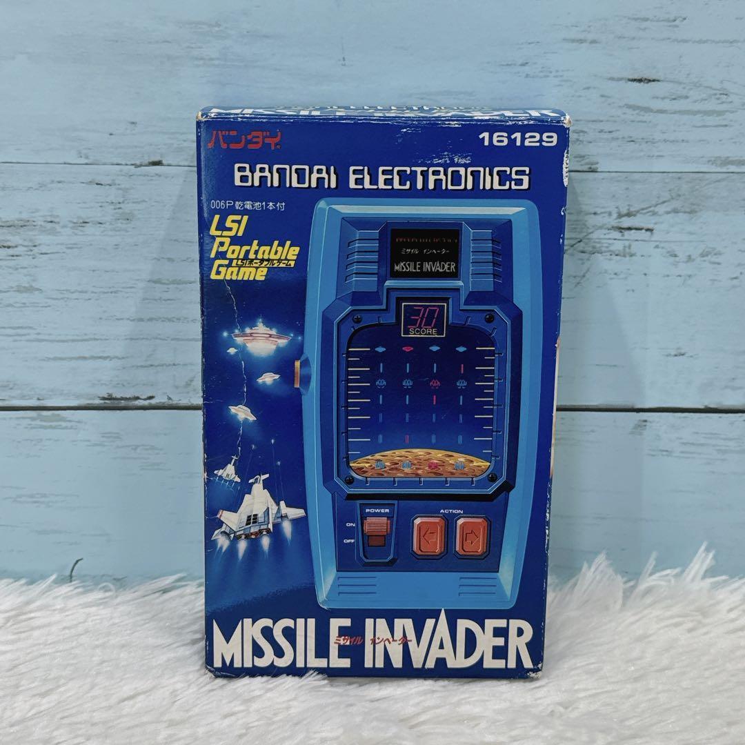 バンダイ ミサイルインベーダー/missile invader LSIゲーム_画像7
