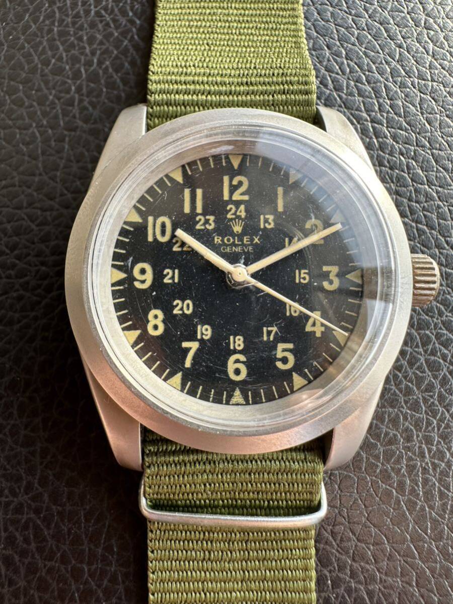 【アンティーク軍用時計】ロレックス ROLEX ミリタリーウォッチ 自動巻きベトナム戦争 アメリカ軍 ヴィンテージ _画像8