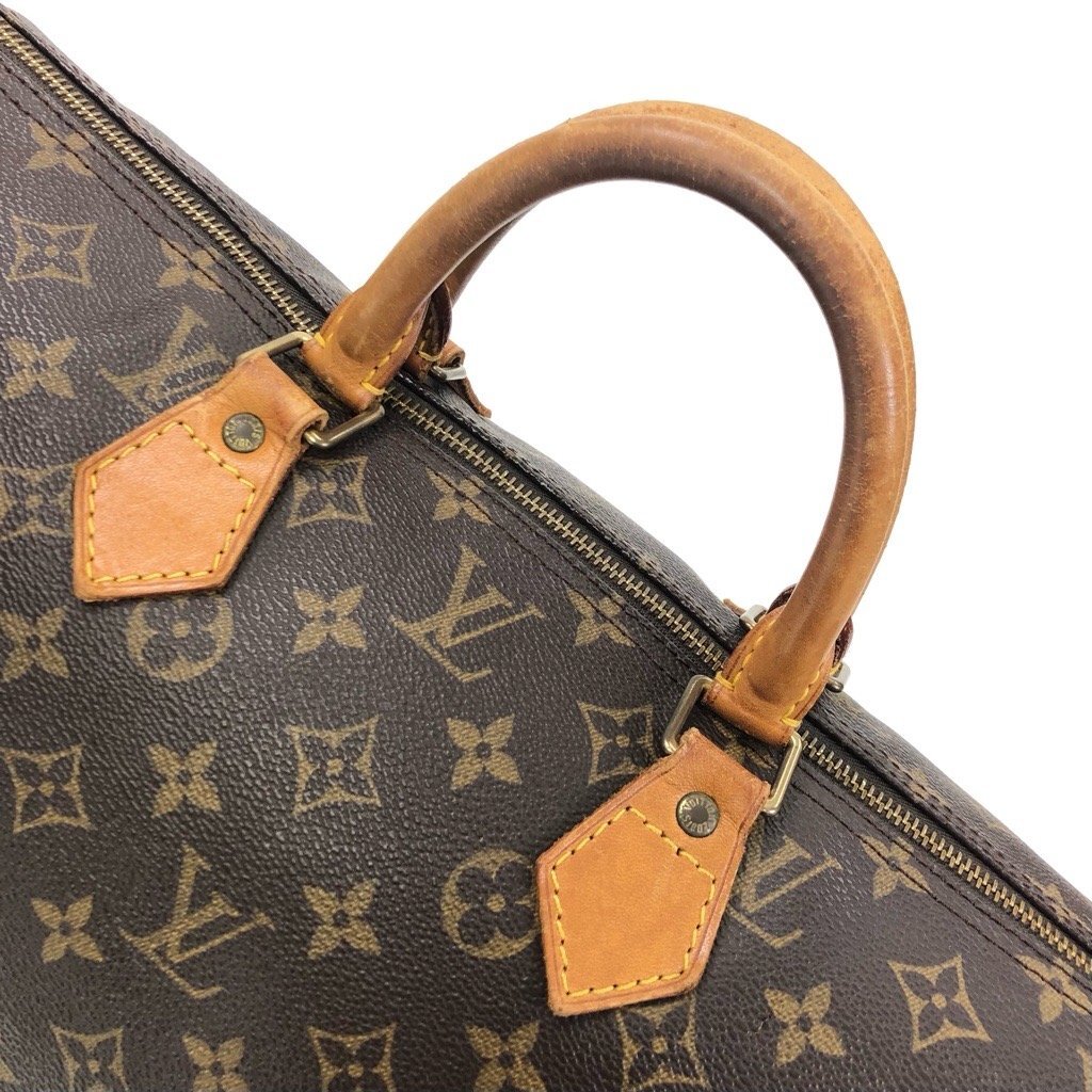 LOUIS VUITTON ルイヴィトン モノグラム スピーディ 40 ボストンバッグ M41522 ハンドバッグ 旅行バッグ パドロック 正規品 保証 最落無の画像3