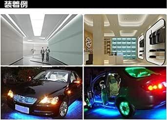 BENETECH 短色 LEDテープライト● 24Ｖ 高輝度 5M 300連 防水IP65 切断可能 白ベース/LED 強力粘着両の画像4