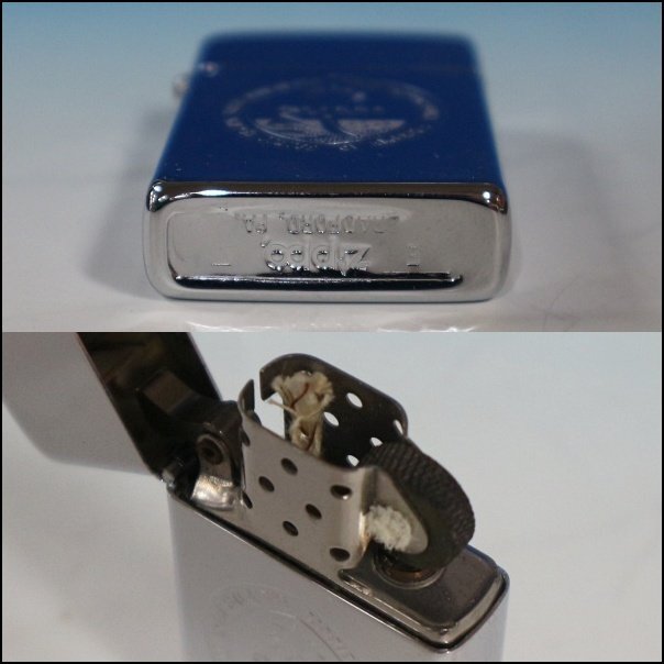 中古 ZIPPO オイルライター 4個まとめて 1990年 1998年 GUAM AMERICAN WEST ケース付の画像5