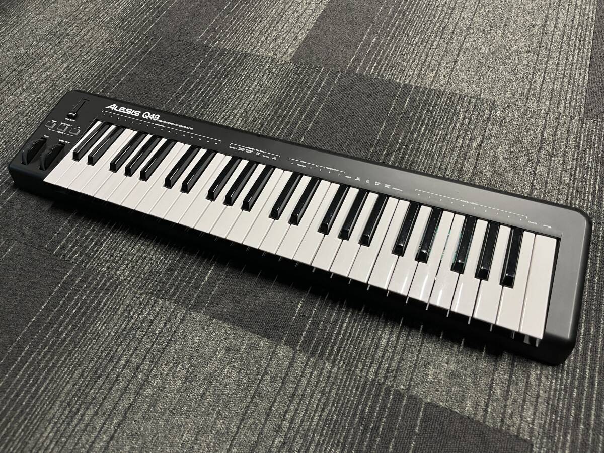 １円スタート！MIDIキーボード ALESIS / Q49 (中古品)の画像1