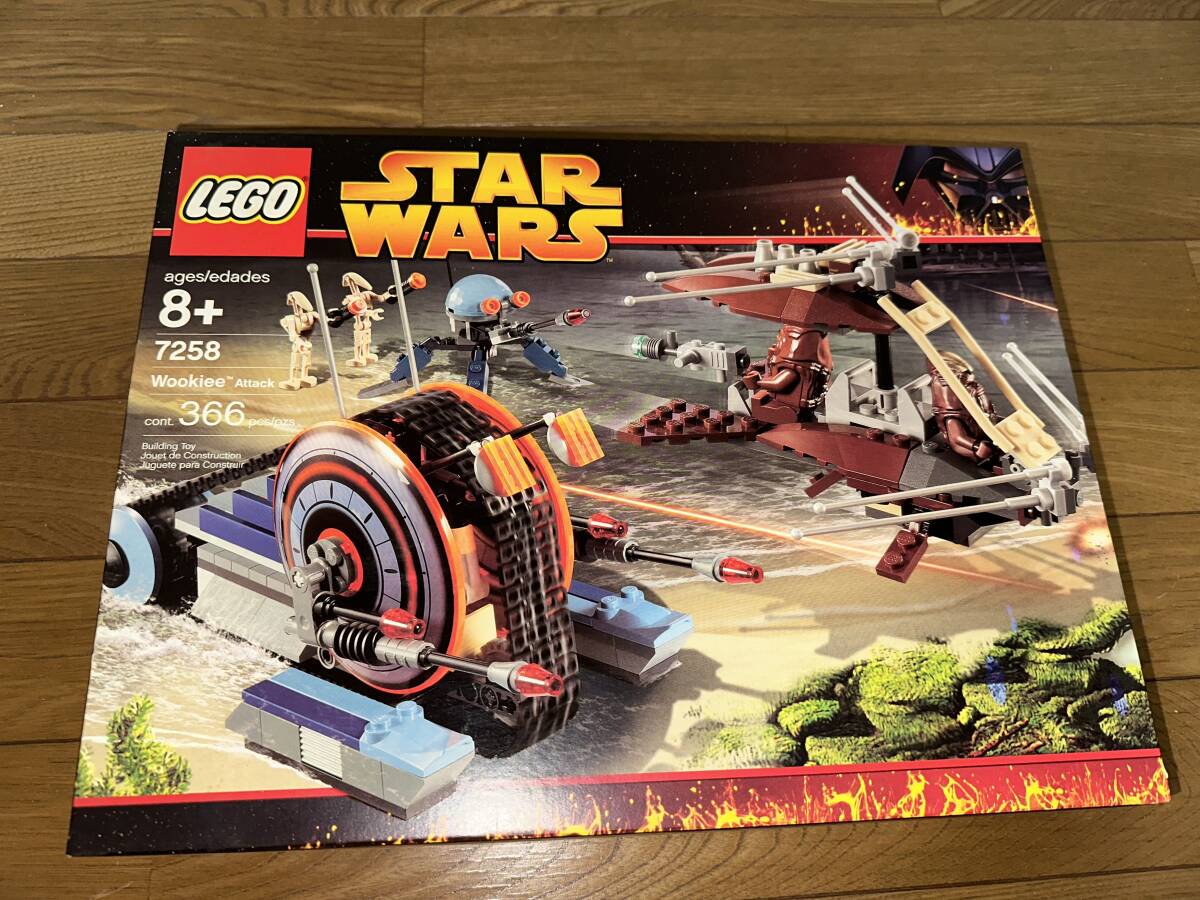 LEGO 7258 STAR WARS Wookiee Attack 366pcs 廃盤品 未開封の画像1