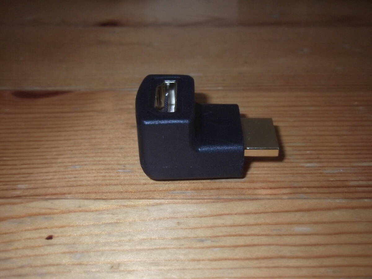 HDMI　垂直方向（270度）L型変換コネクタ_画像5