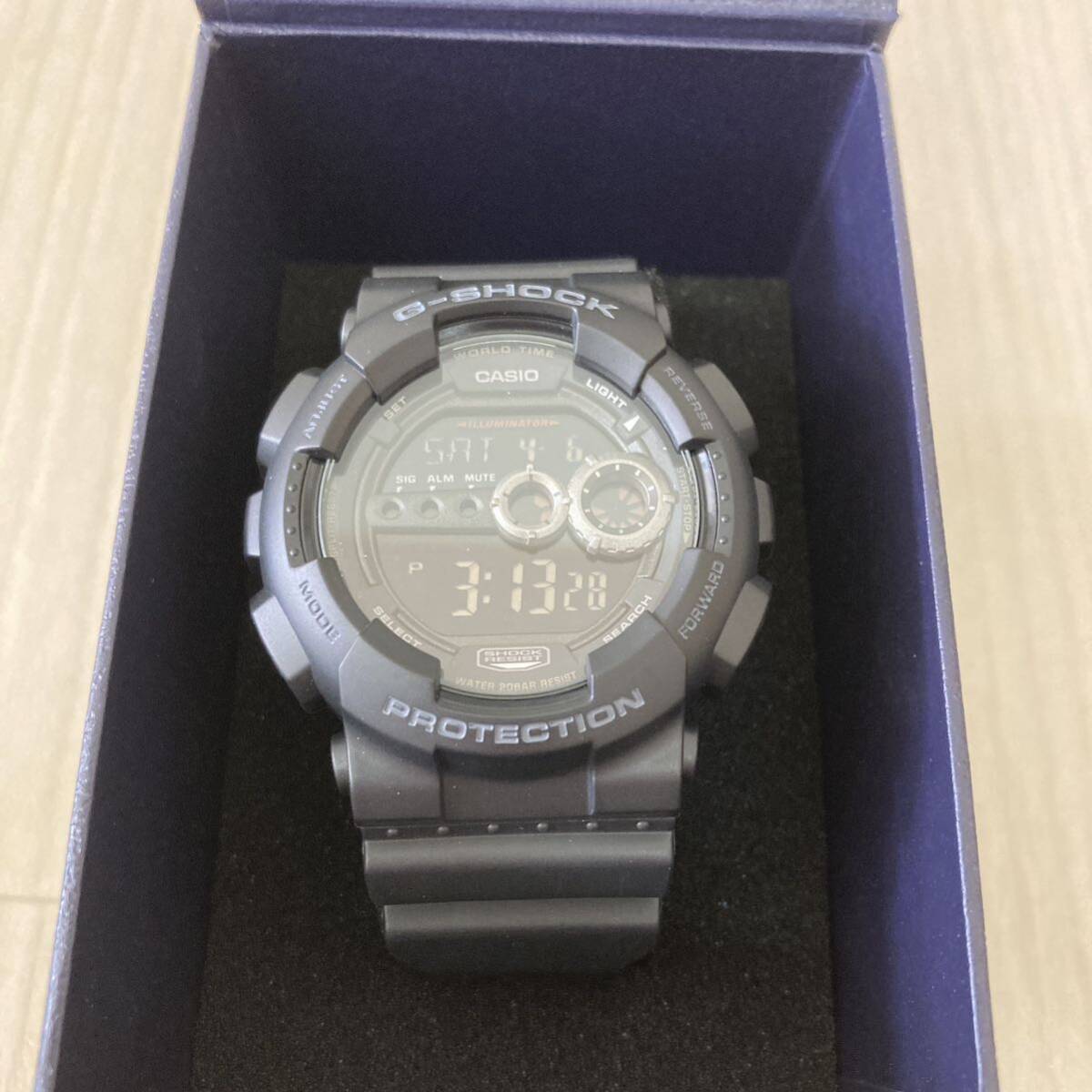 1円〜新品未使用 CASIO カシオ G-SHOCK Gショック 腕時計 3263 GD-100-1BJFの画像3