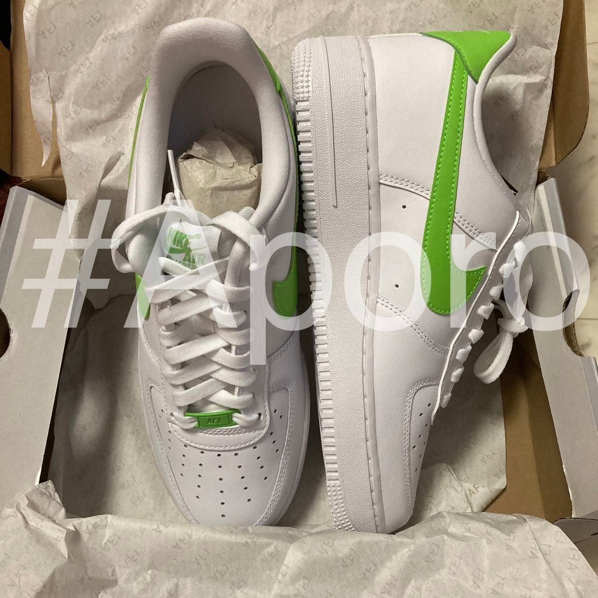 NIKE ナイキ AIR FORCE 1 LOW エアフォース1 グリーン ホワイト NIKE ナイキ AIR FORCE 1 LOW エアフォース1 グリーン ホワイト