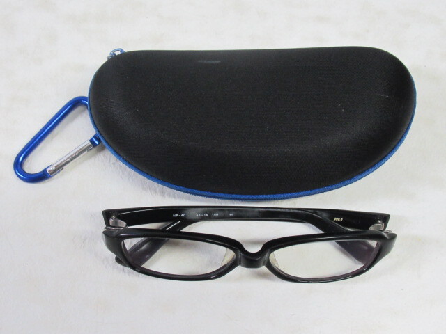 ◆S324.999.9 フォーナインズ NP-40 90 10F 眼鏡 メガネ 度入り/中古の画像10