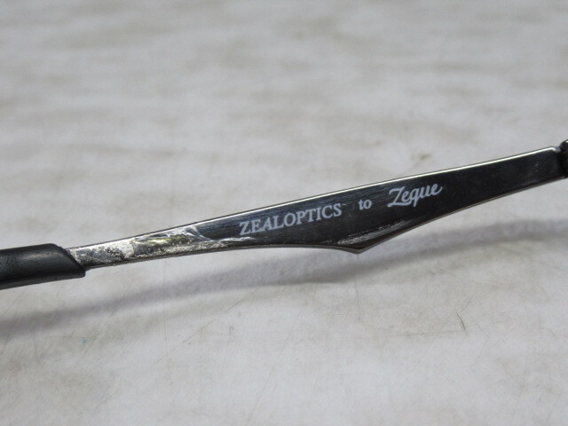◆S371.Walz ZEALOPTICS to Zeque ワルツ ゼクーバイジールオプティクス 日本製 眼鏡 メガネ 度入り/中古の画像6