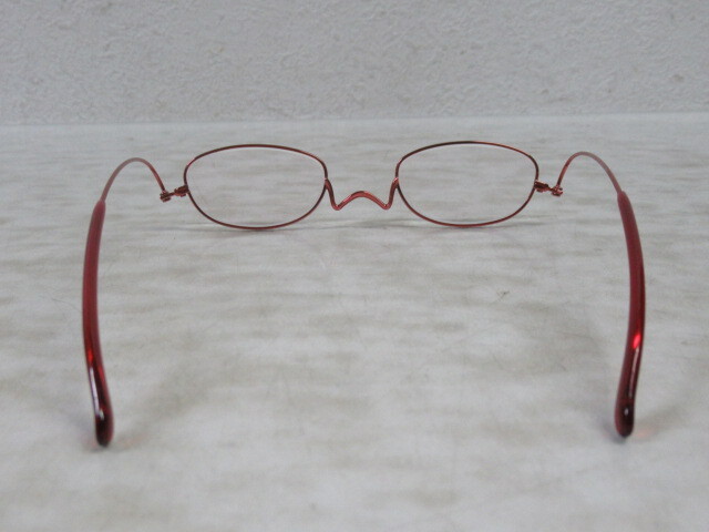 ◆S372.PAPER GLASS ペーパーグラス PG-290 日本製 眼鏡 メガネ 度入り 老眼鏡/中古_画像4