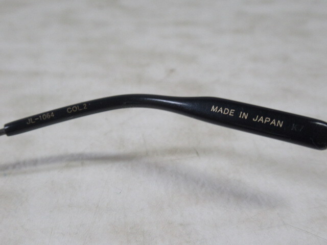 ◆S400.John Lennon ジョンレノン Titanium JL-1064 COL.2 日本製 眼鏡 メガネ 度入り/中古の画像6