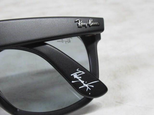 ◆S405.Ray Ban レイバン WAYFARER ウェイファーラー RB 2140-F 901-S/R5 サングラス/中古の画像8