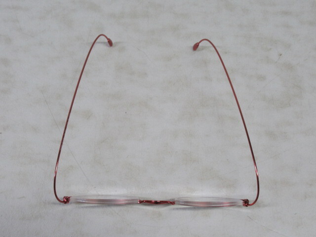 ◆S409.PAPER GLASS ペーパーグラス PG-003 日本製 眼鏡 メガネ 度入り 老眼鏡/中古_画像6