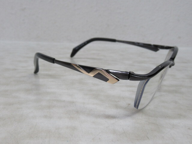 ◆S300.Masaki Matsushima マサキマツシマ MF-1228 Ti-P COL.3 1E 日本製 眼鏡 メガネ 度入り/中古の画像3