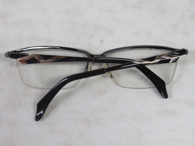 ◆S300.Masaki Matsushima マサキマツシマ MF-1228 Ti-P COL.3 1E 日本製 眼鏡 メガネ 度入り/中古の画像9