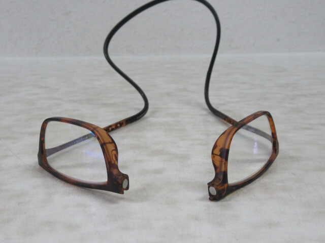 ◆S303.SLASTIK OPTICAL スラスティック LOT 200225 JABBA-015 BIOBASED +2.00 眼鏡 メガネ 度入り 老眼鏡/中古の画像9