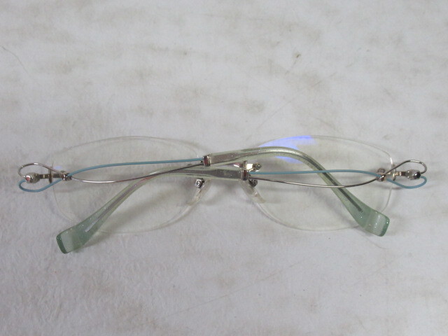 ◆S314.Charmant シャルマン Line Art XL1463 WP TITAN 眼鏡 メガネ 度入り/中古の画像8