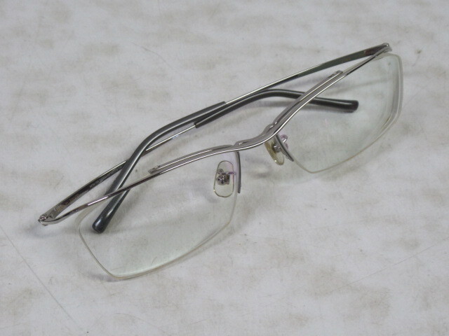 ◆S502.JINS β-Titanium ジンズ MTN-19S-347FC 96 33 眼鏡 メガネ 度入り/中古の画像8