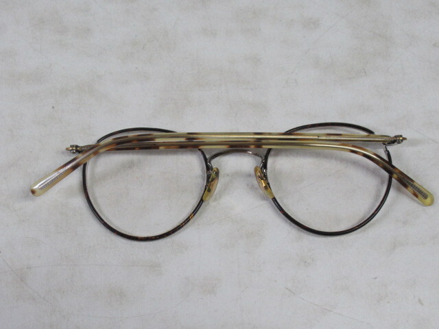 ◆S548.OLIVER PEOPLES オリバーピープルズ OP-78R AG/198 眼鏡 メガネ 度入り/中古の画像9