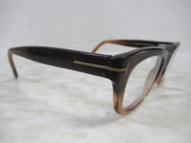 ◆S552.TOM FORD トムフォード 1-2/11 TF5178 050 眼鏡 メガネ 度入り/中古の画像3