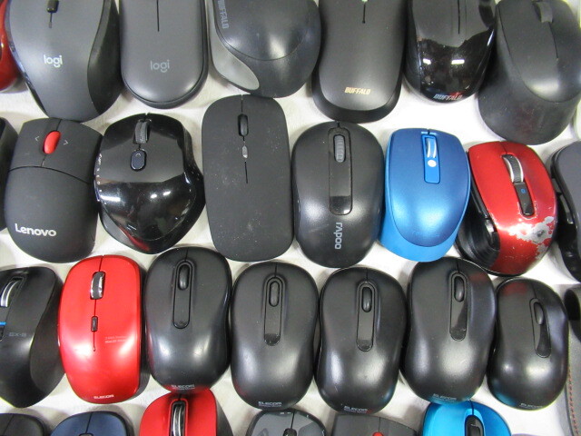 *5. computer personal computer peripherals mouse large amount wireless USB cable Manufacturers various 60 piece and more together set / used 